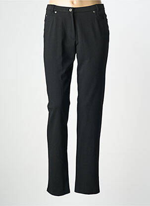 Pantalon slim elasticitate mărime normală negru GUY DUBOUIS femeie