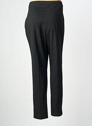 Pantalon slim talie elastică mărime normală negru GUY DUBOUIS femeie