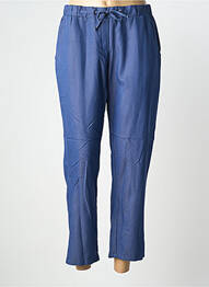 Pantalon 7/8 elasticitate mărime normală albastru GUY DUBOUIS femme