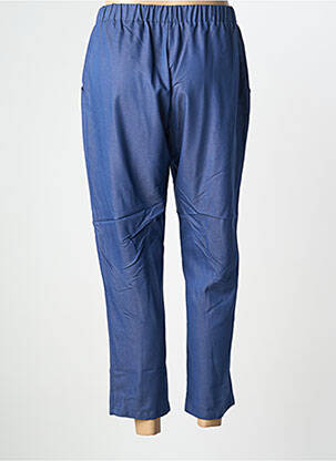 Pantalon 7/8 elasticitate mărime normală albastru GUY DUBOUIS femeie