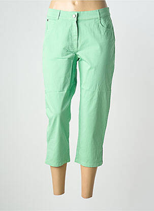 Pantalon trei sferturi verde GUY DUBOUIS femeie