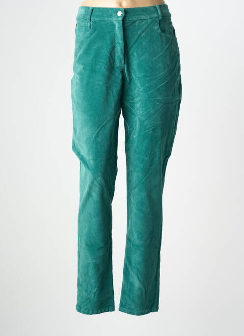 Pantalon drept verde GUY DUBOUIS femeie