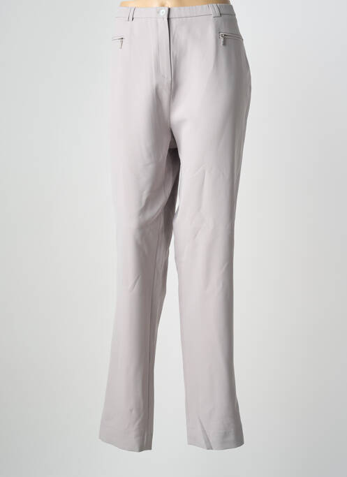 Pantalon drept gri GUY DUBOUIS femeie