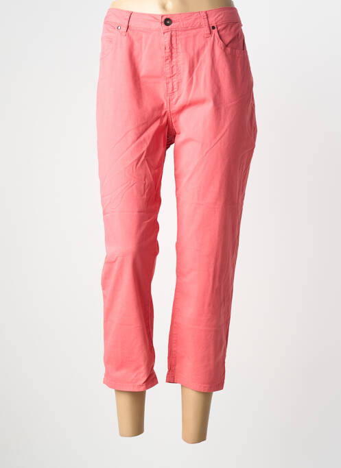 Pantalon trei sferturi roz GUY DUBOUIS femeie