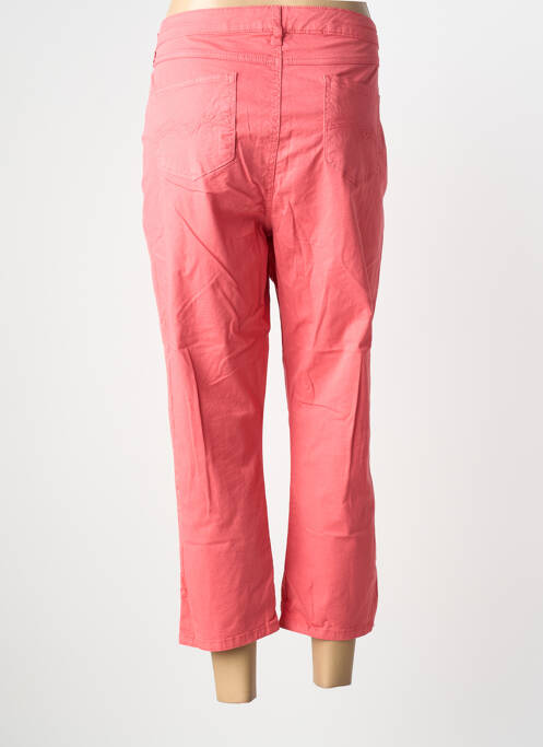 Pantalon trei sferturi roz GUY DUBOUIS femeie