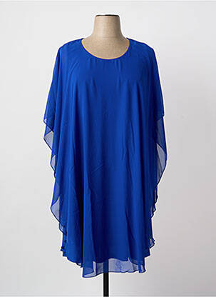 Rochie midi mâneci scurte mâneci scurte albastru GREGORY PAT femeie
