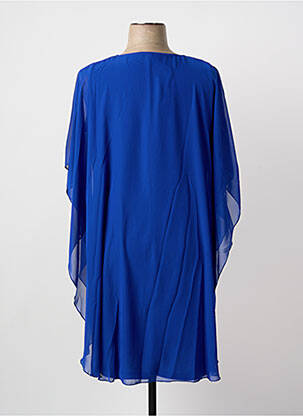 Rochie midi mâneci scurte mâneci scurte albastru GREGORY PAT femeie