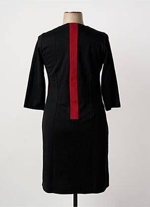 Rochie midi mâneci 3/4 mâneci 3/4 negru GUY DUBOUIS femeie