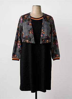 Rochie midi negru GUY DUBOUIS femeie