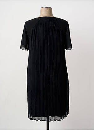 Rochie midi mâneci scurte mâneci scurte negru GUY DUBOUIS femeie