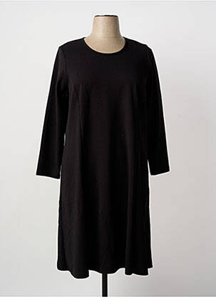 Rochie midi mâneci lungi mâneci lungi negru GUY DUBOUIS femeie