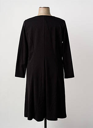 Rochie midi mâneci lungi mâneci lungi negru GUY DUBOUIS femeie