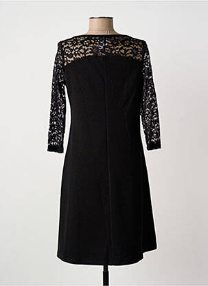 Rochie midi mâneci 3/4 mâneci 3/4 negru GUY DUBOUIS femeie