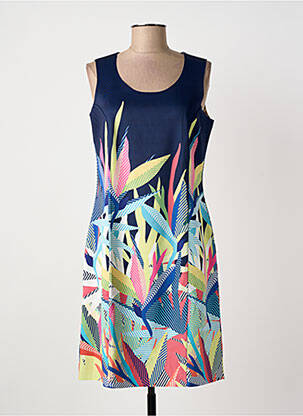 Rochie midi albastru GUY DUBOUIS femeie