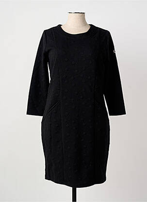 Rochie midi mâneci lungi mâneci lungi negru CONCEPT K femeie