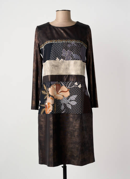 Rochie midi maro MERI & ESCA femeie