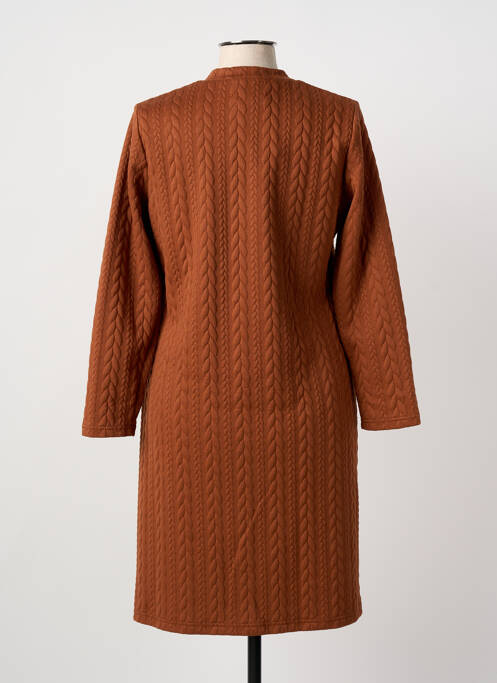 Rochie midi maro MERI & ESCA femeie