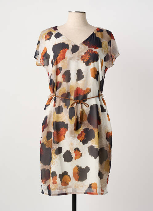 Rochie midi bej MERI & ESCA femeie