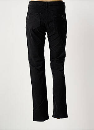 Pantalon slim țesătură poplin mărime normală negru GUY DUBOUIS femeie