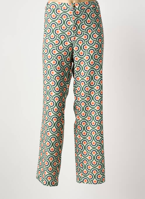 Pantalon drept verde WALTRON femeie