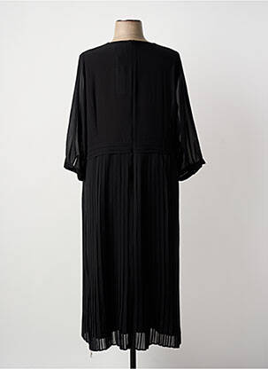 Rochie lungă mâneci lungi mâneci lungi negru IMPULSION femeie