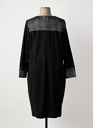 Rochie midi mâneci lungi mâneci lungi negru GUY DUBOUIS femeie