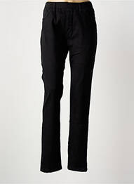 Jegging țesătură poplin mărime normală negru WALTRON femme