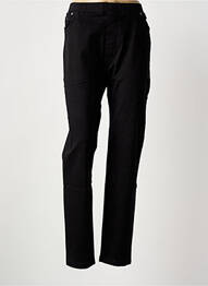 Jegging țesătură denim mărime normală negru WALTRON femme