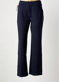 Pantalon drept elasticitate mărime normală albastru WALTRON femme