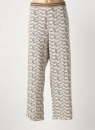 Pantalon larg bej WALTRON femeie