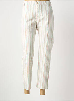 Pantalon 7/8 elasticitate alb WALTRON femeie