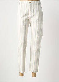 Pantalon 7/8 elasticitate alb WALTRON femme