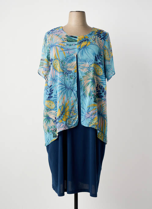 Rochie midi albastru GREGORY PAT femeie