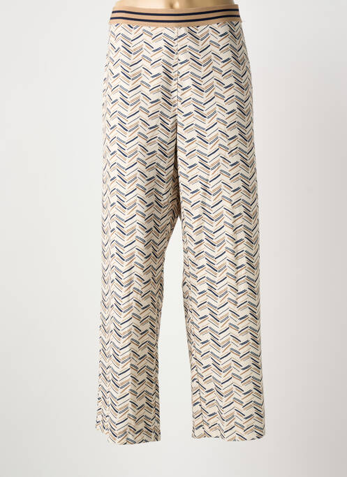 Pantalon larg bej WALTRON femeie