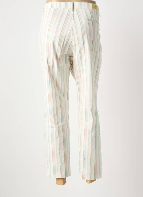 Pantalon 7/8 elasticitate alb WALTRON femme