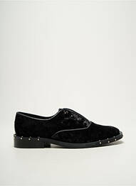 Derby-uri vârf rotund toc plat până la 3 cm negru BRONX femme