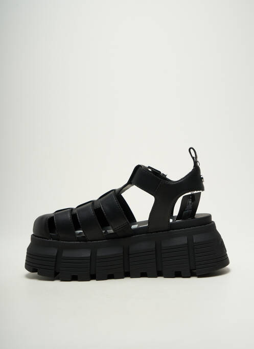 Sandale/Pantofi decupați negru BUFFALO femeie