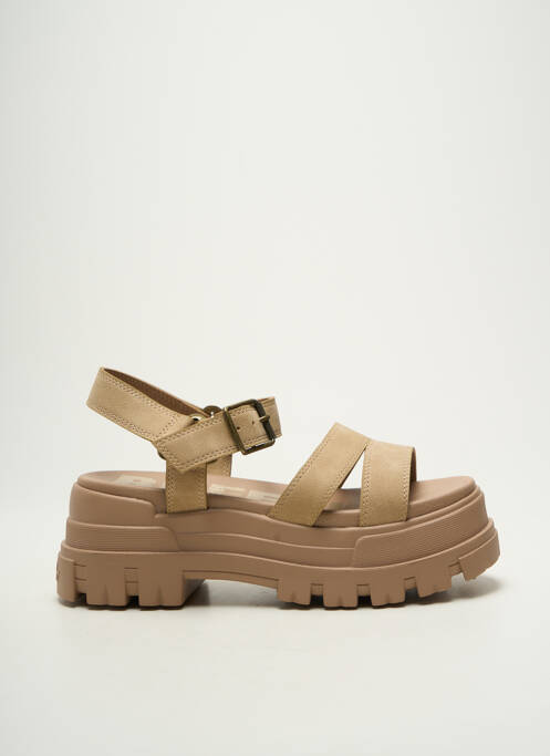 Sandale/Pantofi decupați bej BUFFALO femeie