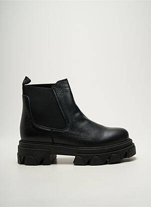 Botine/ghete material neted toc de 4 la 6 cm negru STEVE MADDEN femeie