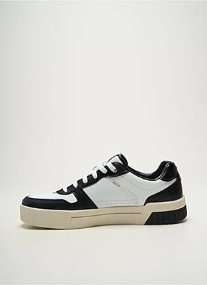 Adidași vârf rotund toc plat până la 3 cm alb SKECHERS femeie