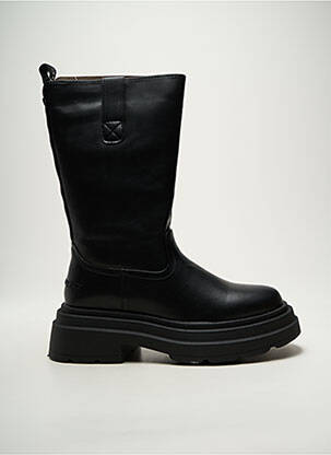 Cizme material neted toc de 4 la 6 cm negru BUFFALO femeie
