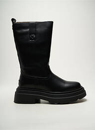 Cizme material neted toc de 4 la 6 cm negru BUFFALO femme