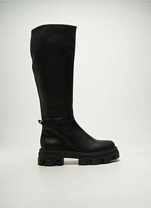 Cizme țesătură satinată toc de 4 la 6 cm negru STEVE MADDEN femeie