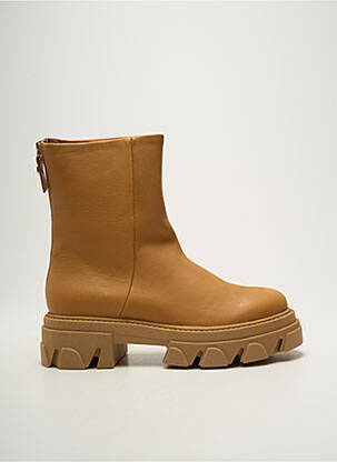 Botine/ghete toc mic toc de 4 la 6 cm maro STEVE MADDEN femeie