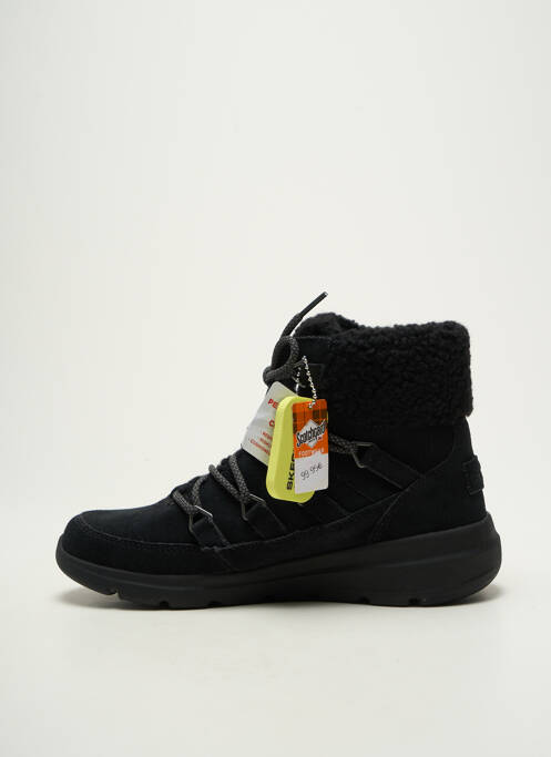 Botine/Ghete negru SKECHERS femeie