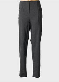Pantalon drept elasticitate mărime normală gri GRIFFON femme