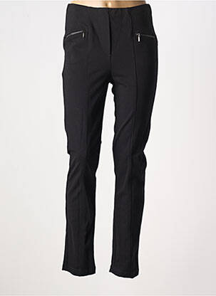 Pantalon drept elasticitate mărime normală negru GRIFFON femeie