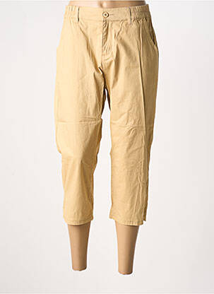 Pantalon trei sferturi bej GRIFFON femeie