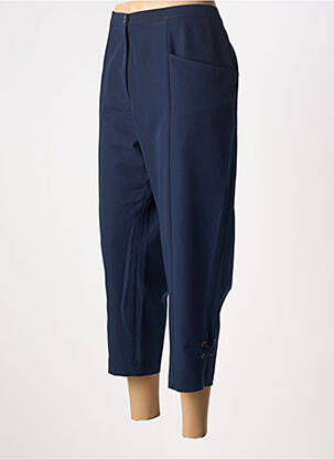 Pantalon trei sferturi albastru GRIFFON femeie