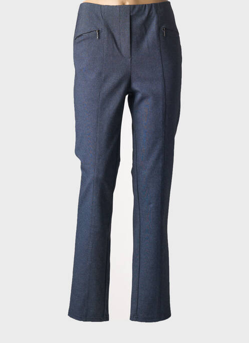 Pantalon slim talie elastică mărime normală albastru GRIFFON femme